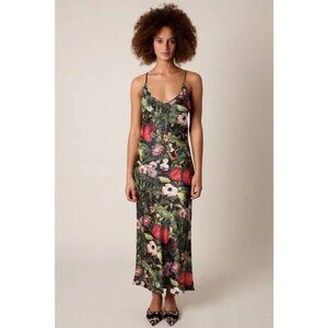 Rachel Antonoff Organ Garden Sybil Slip Dress Size M/L Maxi Length